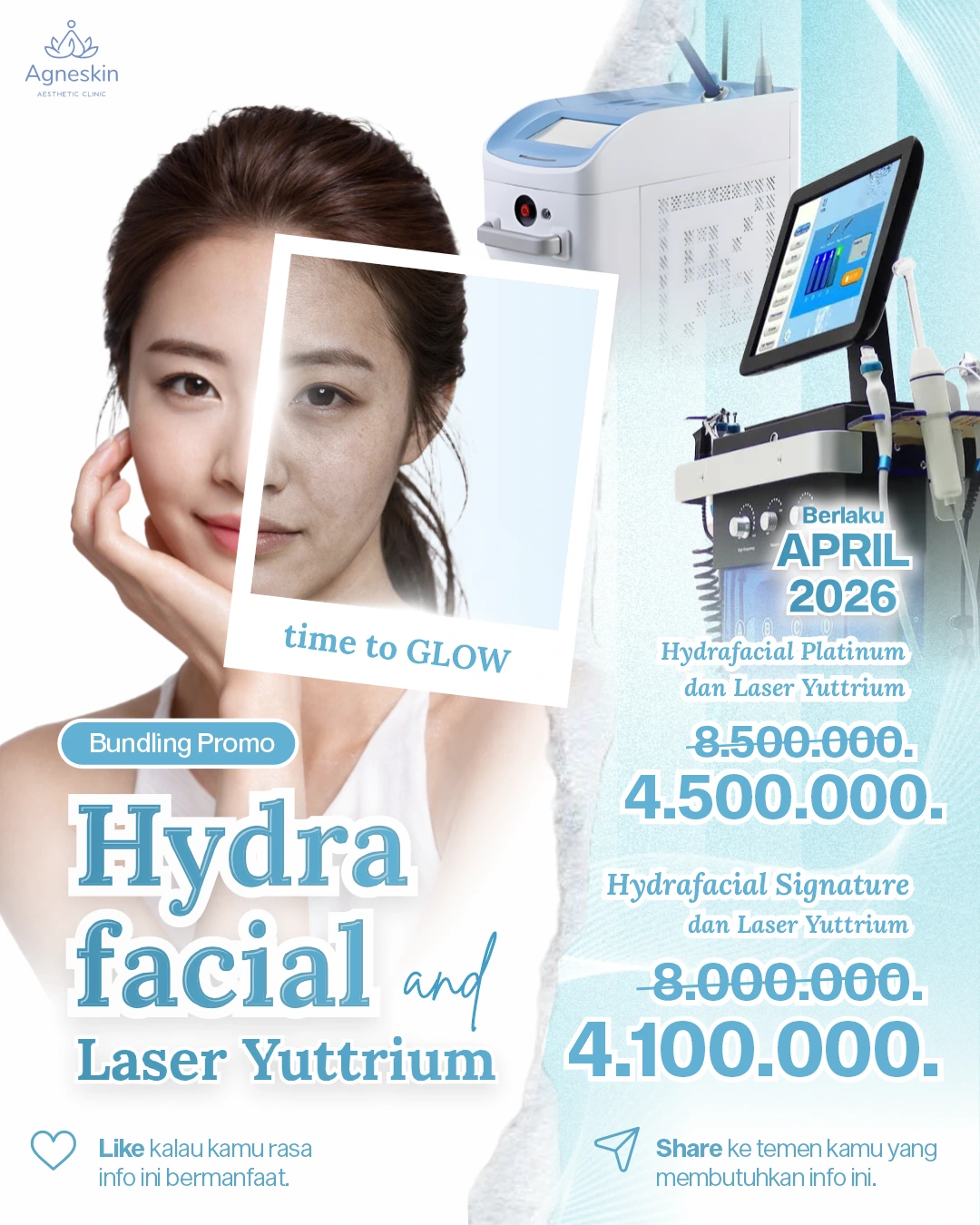 Promo Hydrafacial Yttrium
